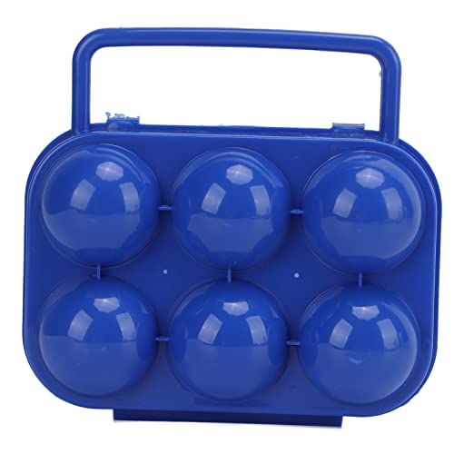 6 Grid Egg Box, Portable Egg Carrier Case Camping Egg Holder Opslag Box voor Outdoor Camping Picnic