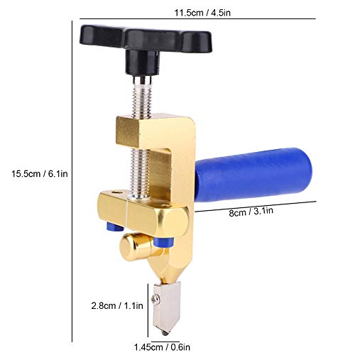 Glas Tile Opener, Portable Multi-functie Glas Cutter Tile Opener Keramische snijgereedschap, Glas Ceramic Tile Opener
