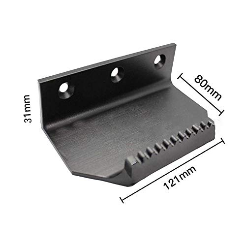 Handen-vrij voetbediende deuropener, veilige contactloze voetopener Geen Touch Foot, volledige deuropener voor afsluitbare deur, elke deur, badkamer, restaurant (zwart)