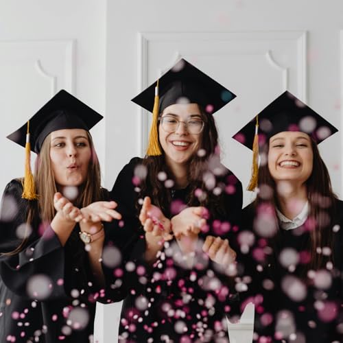 Ronde weefselpapier Confetti 0,59" , Tafelconfetti cirkel Dots voor bruiloft verjaardag feest ballon decoraties (60g), wit 5