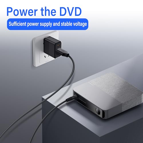 USB naar DC 4 x 1.7mm Power Cord, 5V3A Direct DC uitgang voor koptelefoons, Mini Fans, LED Lichten en draagbare apparaten, 3m duurzame oplaadkabel met pure koperen kern 4