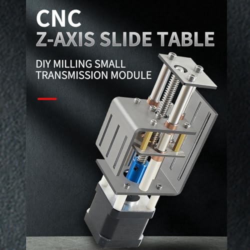 CNC Z bijlen schuiftafel, CNC Z bijlen schuiftafel, 100 Mm Stroke, nauwkeurige bediening, gemakkelijk te installeren, Stepper Motor, geschikt voor, Maling Machines 4