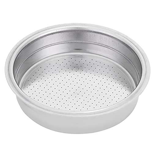 Koffiestrainer, dubbele laag Roestvrij staal Koffie Filterdruk Filter mandje Koffiemachine Huishoudelijke accessoires Melkthee Store USE(Voor Single Cup)