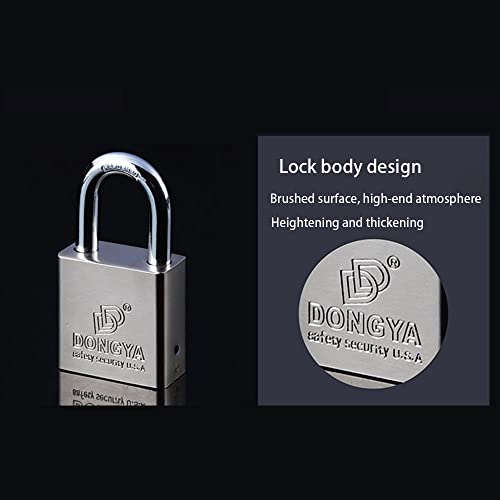 50mm Heavy Duty hangslot met 3 sleutels, Outdoor Weatherproof Lock High Security Outdoor hangslot Key hangslot voor pakhuis, Container, Garage, Hatch, Opslageenheden, Sheds 4