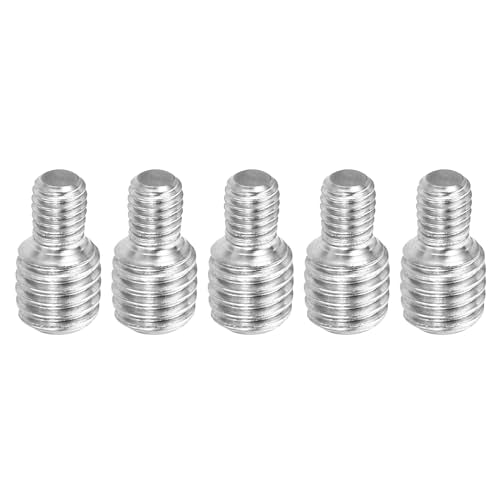M5 x M8 x 14 dubbele draadbedraad bolts, 5 st. 304 roestvrij staal bolts voor het verminderen van draad en aanpassing van meubel hardware componenten, lengte