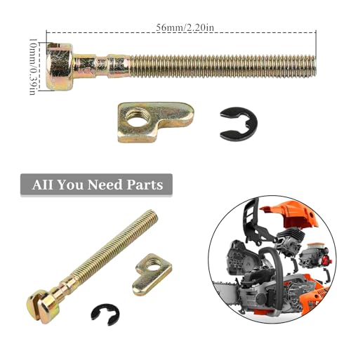 3Pcs/lot Bar Kettingrichter Spanner Schroefset voor Husqvarna 36 41 136 136LE 141 141LE 137 137E 142 142E 235 240 kettingzaag Onderdelen