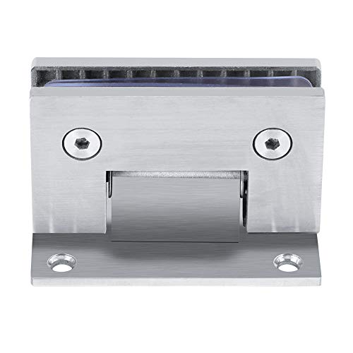 Glass Deur Scharnier 8-10mm Glass Douche Deur Scharnier Roestvrij stalen Scharnier 90 Degree Frameless Douche Deur Wall Bracket