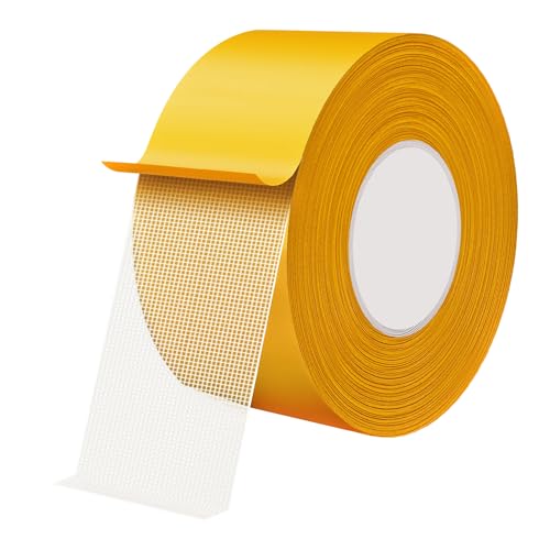 1 rol 30mm x 20m Double Sided Geweven Tape, Kleefband voor Tapijten, Good Self Adhesion, Geschikt voor thuis, School, Hotel, enz.