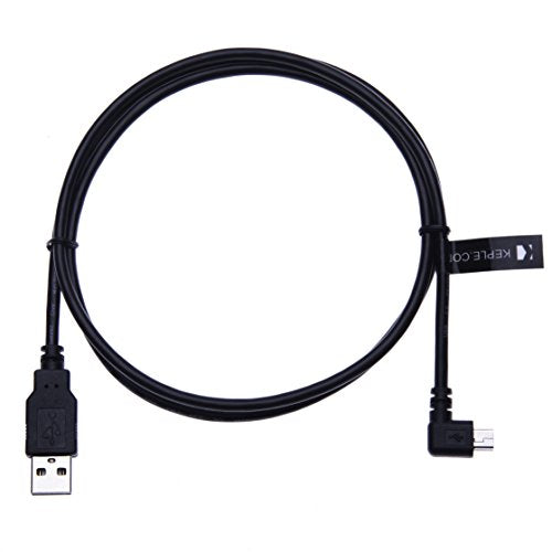 Rechterhoek 90 graden Mini USB Kabelkabel Compatibel met Garmin Nuvi 1490TV / 1490LMT / 2585TV / 2589LM / 2597LM / 2597LMT 4