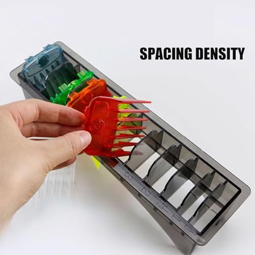 10 Grid Clipper Comb houder, Gids Comb Organisator Elektrische Hair Clipper Guide Comb opslag geval voor Barbershop 5