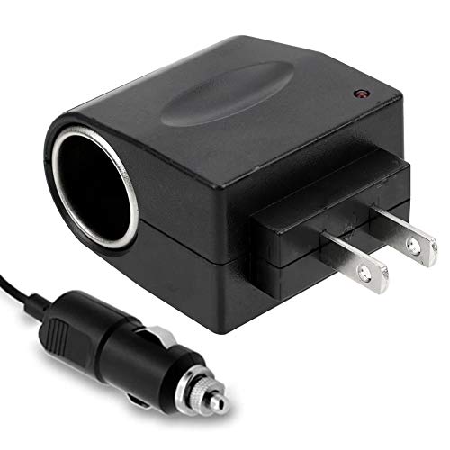 Universal Car Power Adapter Sigarettenaansteker Adapter 6W AC naar DC Adapter 110V-220V Auto Power Inverter Adapter Sigarettenaansteker EU-plug 4