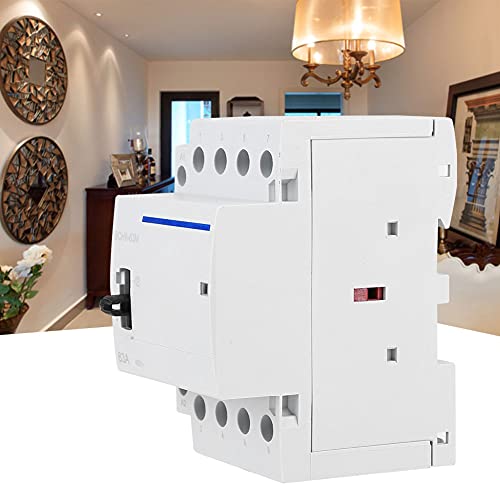 AC Contactor, BCH8-63M 24V 4P 63A Super Energiebesparing voor huishoudelijke industrie met handbedieningsschakelaar(4NO) 5