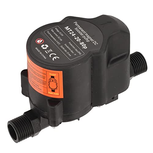 Waterdruk Booster Pomp Automatische laag geluidsniveau Douche Booster Recirculatie Pomp DC 24V (EU-plug 100-240V)