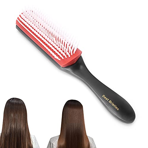 Hair Comb, 9-Row kussen haarborstel, lang Curly Hair Scalp Massage Comb Hair Styling Brush, afneembare Hair Styling Tool