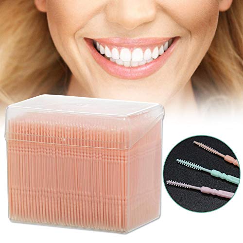 Orale Dental Picks Dental Pick Interdental Brush met Portable Cover 1100 stuks 4