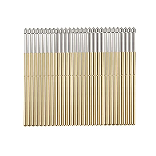 Pogo Pin Pcb 1mm Pogo Pins 1mm 100X P50 J1 P50 B1 P75 B1 P75 E2 P100 E2 Spring Test Probe Ronde Pogo Pin Tools 5
