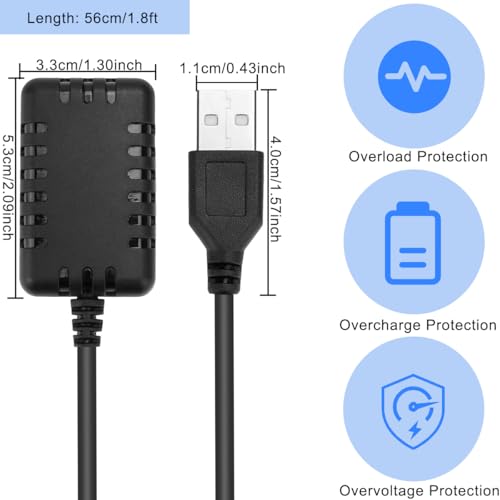 2Scs 2S 7.4V USB met dubbele XH-3P Laadkabel, Type C naar USB Converter, voor Axial SCX10 RC Car 2S Batterijen RC Auto's Drone Boot Vliegtuig