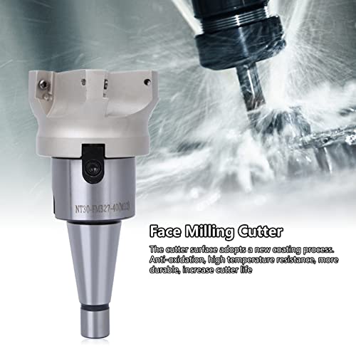 6 Fluit Hoek Malen Cutter Gezicht Malen Cutter Invoegen Cutter NT30 FMB27 Collet houder 6 Fluit Malen Cutter AMPT1604 Invoegen (NT30-FMB27+80 mes schijf +1604APMT mes pellets) 5