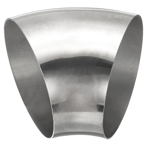 1 stuk roestvrij staal buis bocht, 45 graden boog, 108mm OD staal, uitlaatpijp connector roestvrij staal boog 304 roestvrij staal, pijp voor uitlaatpijp, trap leuning, auto, HVAC