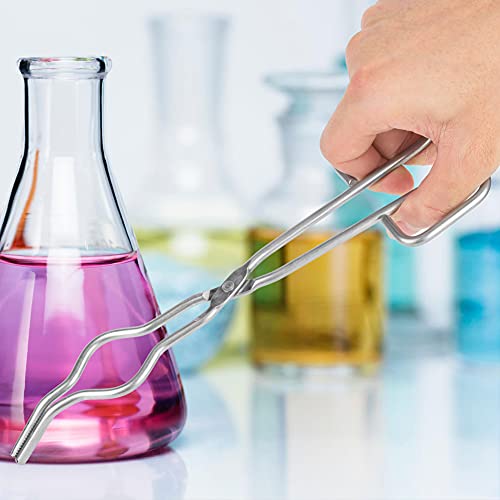 Roestvrij staal Crucible Tangs, Crucible Tangs, Cup Tangs, Cup Tangs voor Laboratorium Industriële Scenario's (250mm) 5