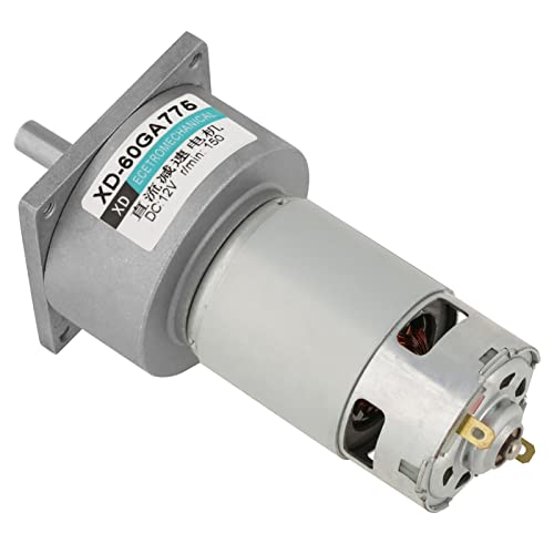 DC 12V / 24V 35W Mini DC Drive Motor Metal Speed Verstelbare grote torque motor CW/CCW (12V 150rpm)