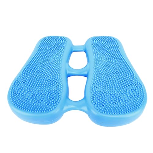 Opblaasbare stepper Opblaasbare traptrap Stapper Multifunctionele Fitness Oefening Air Stepper Voetmassage Balance Board helpt trainen beenspieren (BLUE)