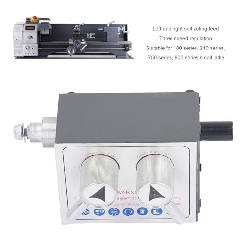 Draaibank Mini verstelbare snelheid 3 Level Control Box links rechts zelfwerkende voeding voor 180 210 750 800 Series kleine draaibank 3