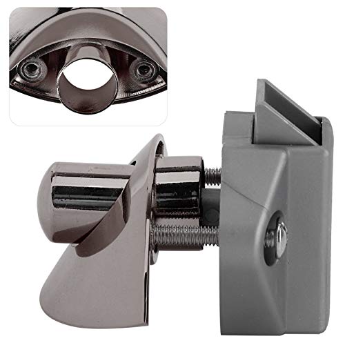 Ladeknop slot Keyless kabinet deur duw slot zinklegering Pushknop Latch voor Marine boot RV 12-25mm houten kast deur (Donker grijs) 5