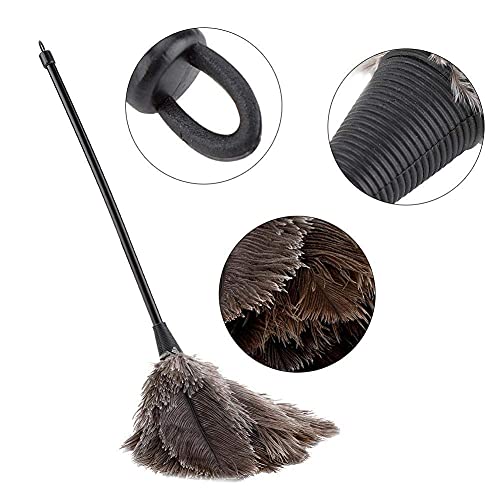 Stofzuiger, Mini Duster, Mini Handgemaakte Lange Handvat, Zachte Stofzuiger voor Stofstoffen, Huishoudelijke Ornamenten, Verlichting, Ventilator Blades 5