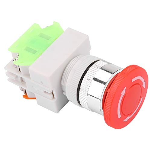 Self Locking Noodgeval, Mushroom Pushknop Switch Plug Industriële Switches 22 Mm Fitting LAY37 11ZS 3