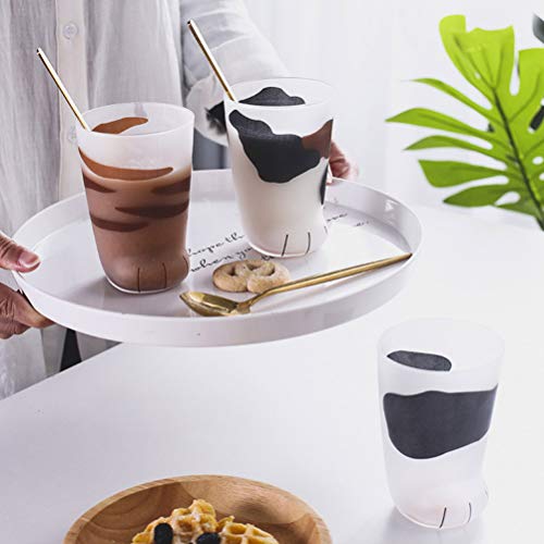 Kat pootjes glazen beker, mok met kat pootjes motief mok kantoor koffie mok ontbijt melk glazen beker 4