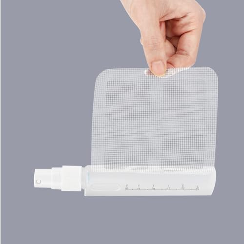 30 st. Afvoerhaarvanger wegwerpbaar Zelfklevende Drain Haardouche Drain Mesh Stickers Badkamer Haarvanger Hoes voor Badkuip Keuken Roze Menselijk Huisdier Haar (10 x 10 cm) 4