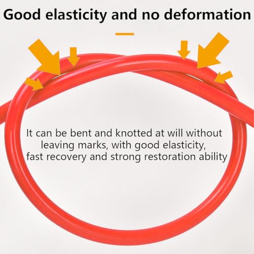 PU slang, polyurethaan Pneumatische slang oranje 10m, luchtcompressor slang OD 8mm x ID 5mm met Blue Pipe Cutter Gebruikt voor gasbron transmissie 4