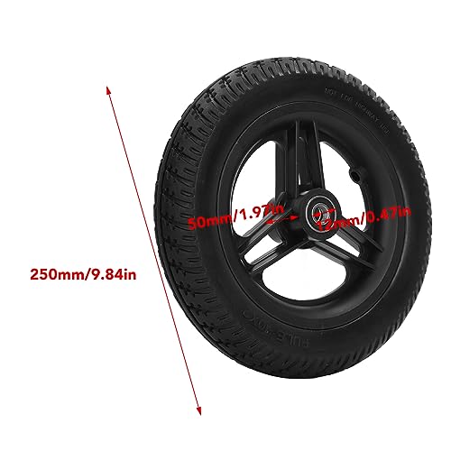 Vervanging Rolstoel Wielen, Polyurethaan Rolstoel Wiel 10x2 Inch - Duurzame Voor Rollator Walker vervanging Castor voor, Vervanging wielen