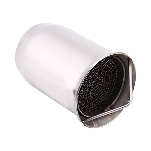 51mm Roestvrij staal Universele Motorfiets Uitlaatstiller Invoegen DB Killer Noise Eliminator (4)-Universal Silencer