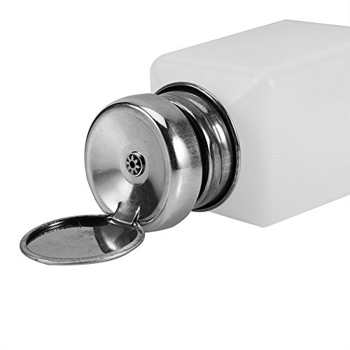 Nagelpomp fles, 200ML Liquid Remover Cleaner Lege Nagel Bottle Pump Dispenser Alcohol Poolse make-up reiniger voor reizen en huishouden, Nagel Verwijderaar fles, Lege Nagel Art fles