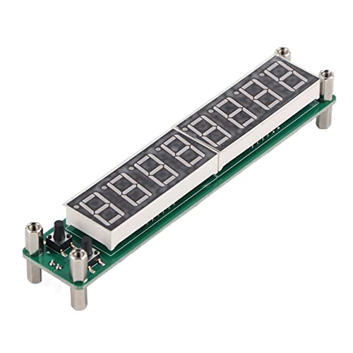 0,1~1000 MHz LED Frequency Counter PLJ-8LED-H RF Signal Frequency Counter Cymometer Tester Module:(Backlit font blue) 5