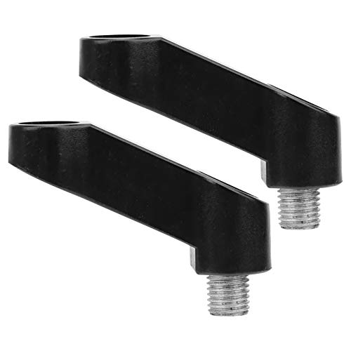 Motorfiets Spiegel Risers Hoogte verlenging adapters, 2Pcs M10 Rearview Mirror Side Mirror Mount Extender Universal Accessory 4