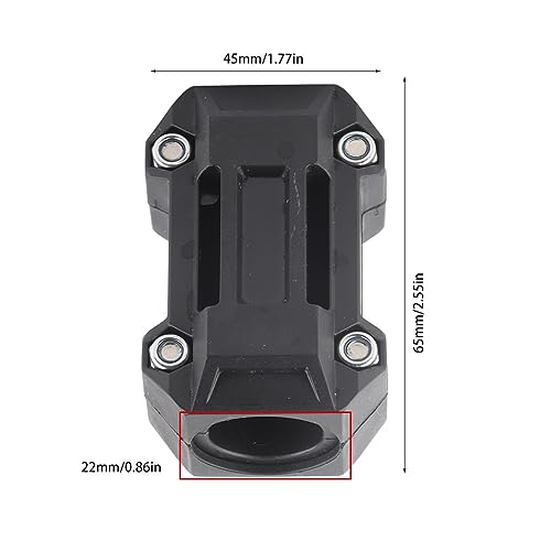 Motorfiets Decoratieve blokken, 2 paar, Motor bescherming, Bumper bescherming, 22/25/28 mm, Geschikt voor R1200GS R1150GS 5