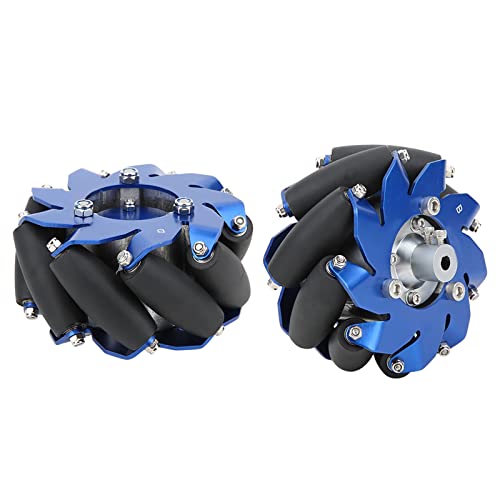 4" Mecanum Wiel links aluminium met wiel koppeling TPU rubber rollen industriële universele Robot Accessoires DIY Robot Project 3