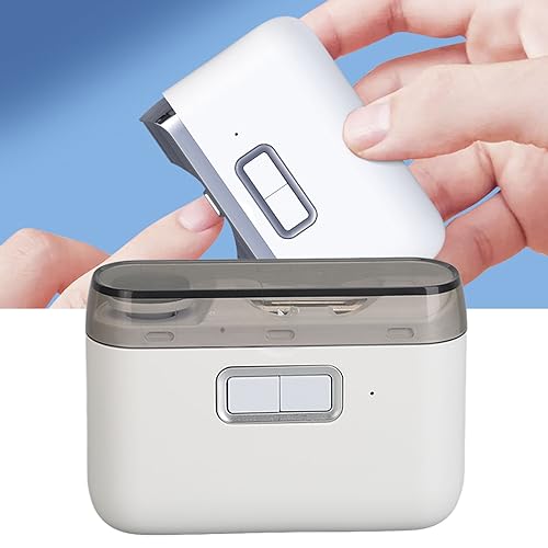 Automatische nagelknipper met 2-vernellingsschakelaar, voorkom spatten, extra verlichting, oogsten van bijgelezen vuil, zeer nauwkeurig 3