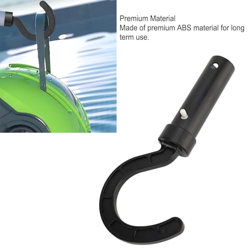2 st Robot Zwembad Cleaner Hook, Zwembad Hooks voor Polen ABS Algemeen Zwembad Stofzuiger Robot Telescopische Pole Hook Accessoires Hook voor Robot Zwembad Cleaner 5