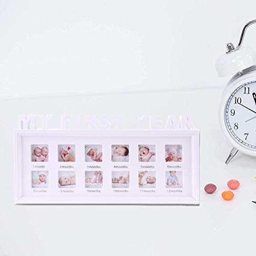 Fotoframes Mijn eerste jaar foto's lijst foto mogelijkheden Foto Frames Baby Foto Frames 4