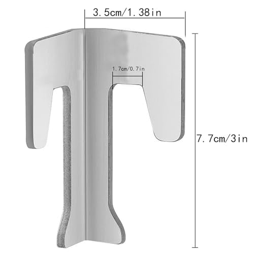 3 stuks roestvrij staal Spacers, Vuurplaten Spacers, Universele Spacers Gemaakt van roestvrij staal, Geschikt voor barbecue platen, Grill Pans, Vuurplaten