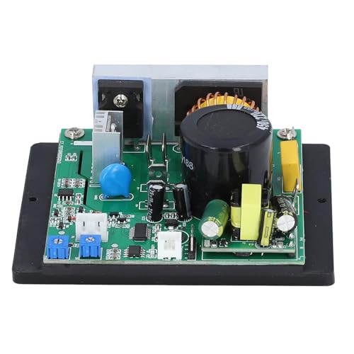 Mini Draaibank Motor Control System Motor Circuit Board met Magnetische schakelrichting Switch Potentiometer Screen Universal Motor Home Draaibank Configuratiescherm 250V 18A 4