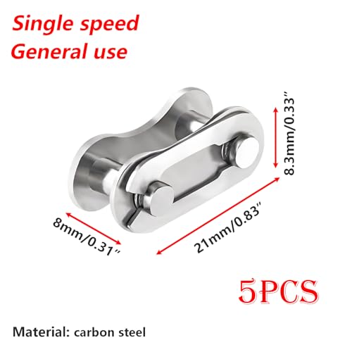 5 paar fietsen Ketting Links, Single Speed fietsketting, Verloren ketting Links voor Racefiets of Mountainbike