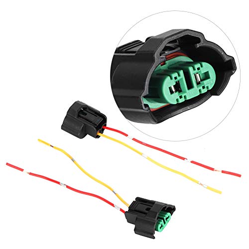 Socket Adapter Bedrading Harnas Bushing, 2 stuks Auto Motorfiets Bus Adapter Bekabelen Pedestal Lamp Fitting Light Bulb Cable Bushing Vervanging voor H8 H9 H11 4