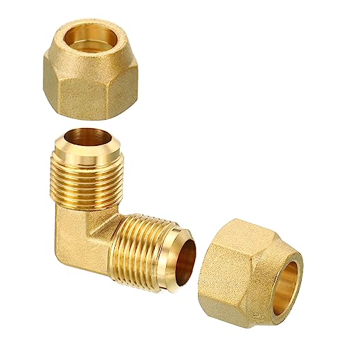 5/8" x 5/8" messing pijp montage fakkel 90 graden hoek buis montage buis montage adapter stopcontact met moer voor airconditioner koeling sanitair