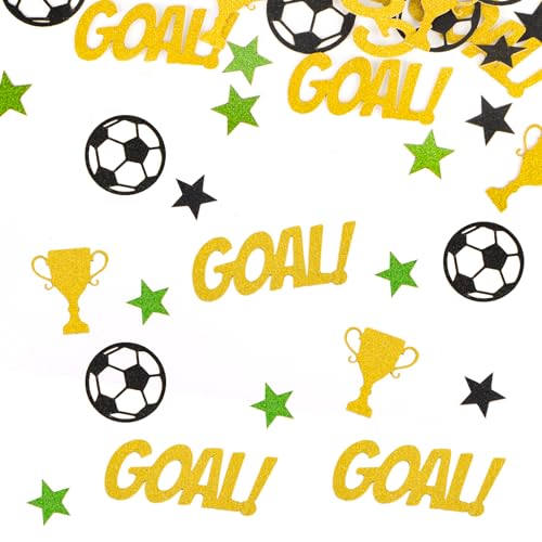 120 st. Voetbal tafel Confetti Sport partij decoratie voor jongens verjaardag decoratie baby douche geslacht onthullen partij decor