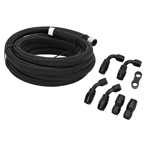 Oliepijp, 3 meter brandstofleiding slangkit AN6 slang fitting adapter aluminium Nylon voor koelvloeistof Hydraulisch Olie Andere wijzigingen